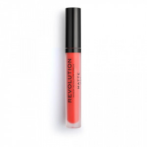 Makeup Revolution, Matte, Vegan, Liquid Lipstick, 130, Decadence, 3 ml