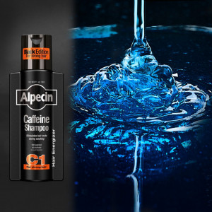 Sampon Alpecin Caffeine C1 Black Edition pentru reducerea caderii parului, 250 ml - Img 3