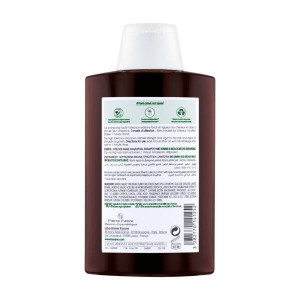 Sampon cu extract de chinina si floare de colt,  Klorane ingrediente