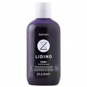 Sampon pigmentat rece pentru par vopsit, Liding Color Cold, Kemon, 250 ml