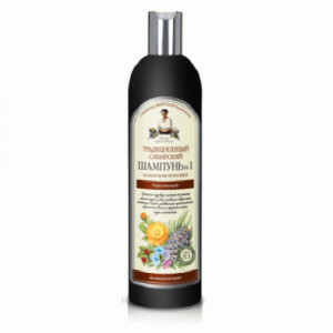 Sampon siberian fortifiant cu extract de propolis de cedru, Bunica Agafia