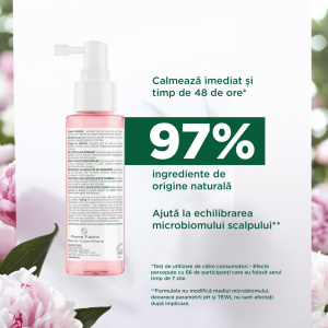 Ser calmant cu extract de bujor Bio, Klorane, 100 ml
