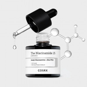 Ser cu 15% niacinamide pentru controlul sebumului COSRX, 20 ml 2