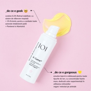 Ser de fata cu 0.2% retinal A-Game 20, Geek & Gorgeous, 30 ml