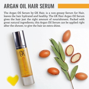 Ser hidratant pentru par, GK Hair Argan Oil, 50 ml