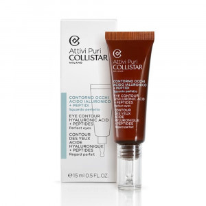 Serum pentru conturul ochilor cu acid hialuronic + peptide Collistar Attivi Puri, 15 ml 1
