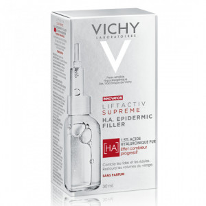 Serum pentru fata si zona ochilor Liftactiv Supreme HA Epidermic Filler, Vichy, 30 ml