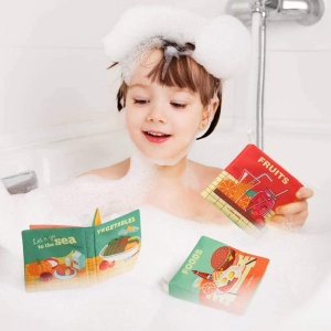 Set 6 carti educationale, senzoriale, textile pentru bebelusi