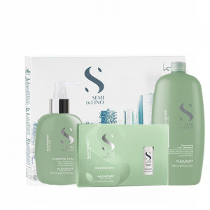 Set anti-cadere Alfaparf Milano Scalp Energizing Sampon 1000 ml + Tonic 125 ml + Lotiune 12x10 ml - Img 1