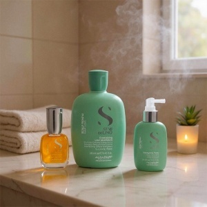Pachetul Alfaparf Milano Scalp Renew Energizing este soluția completă pentru revitalizarea părului subțire, fragil și predispus căderii.