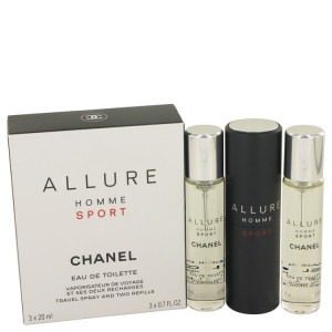 Set Apa de toaleta Chanel Allure Homme Sport, Barbati, Apa de Toaleta