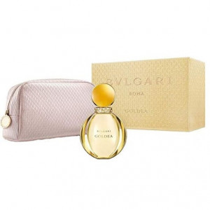 Set Bvlgari Goldea: Apa de Parfum + Geanta