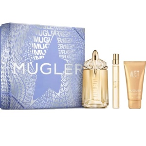 Set cadou Alien Goddess Thierry Mugler, Femei, Apa de Parfum, 60 ml + Lotiune de corp 50 ml + Apa de Parfum, 10 ml