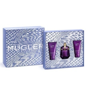Set cadou Alien Thierry Mugler, Femei, Apa de Parfum, 30 ml + Lotiune de corp 50 ml + Gel de dus, 50 ml