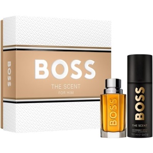 Set Cadou Boss The Scent, Apa de Toaleta, Barbati