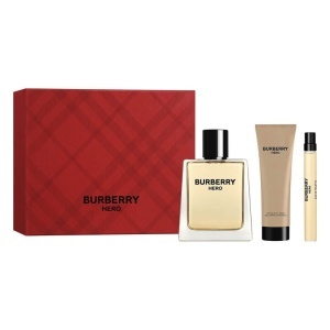 Set cadou Burberry Hero, Barbati, Apa de toaleta, 100 ml + Gel de dus, 75 ml + Mini Apa de Toaleta, 10 ml