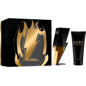 Set cadou Carolina Herrera Bad Boy Extreme, Apa de Parfum, Barbati