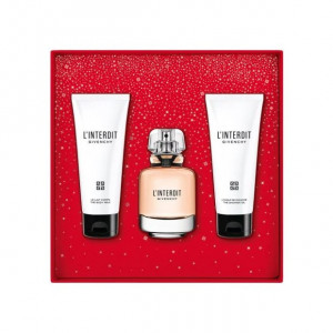 Set Apa de Parfum Givenchy L'Interdit 50ml, Lotiune de Corp 75ml, Ulei de Dus 75ml, Femei