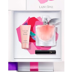 Set Cadou Lancome La Vie Est Belle, Femei, Apa de parfum, 50 ml + Lotiune de corp 50 ml + Hypnose Mascara 2 ml