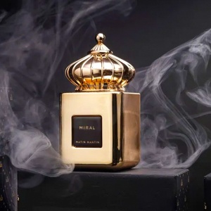 Set cadou Mirielle cu Apa de Parfum Matin Martin MIRAL, Femei, 100 ml si esarfa