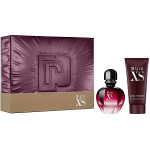 Set Cadou Paco Rabanne Black XS, Apa de Parfum