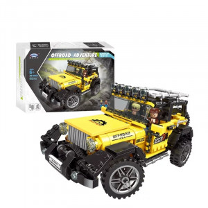 Set de constructie, Masina Off-Road, 610 piese