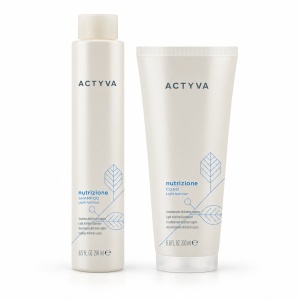 Set de hidratare Kemon Actyva Nutrizione, Sampon 250 ml + Balsam 200ml