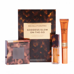 Set de machiaj Makeup Revolution Revolution Pro Goddess Glow On-The-Go