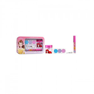 Set Disney Princess, Apa de toaleta 10ml, Fard pleoape 3x1.2g, Luciu buze 2.5ml - Img 3