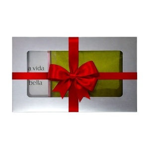 Set Elysa – Apa de Parfum La Vida es Bella Fragrance World 50ml, Esarfa satinata verde