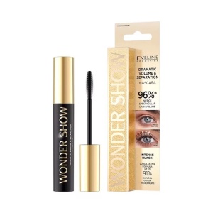 Set Eveline Wonder Show cu Luciu de buze pentru volum 02 si Mascara volum si separare