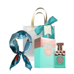Set Minya Paris Corner, Apa de Parfum, Unisex, 100 ml + Esarfa satinata + Punga cadou