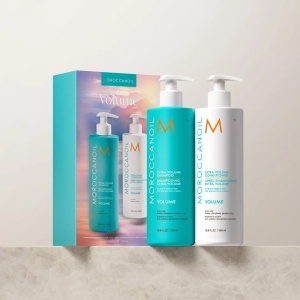 Set sampon si balsam Extra Volum, 2 x 500 ml, Moroccanoil