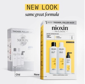 Set Nioxin System 1, Sampon 300 ml + Balsam 300 ml + Tratament 100 ml - Img 2