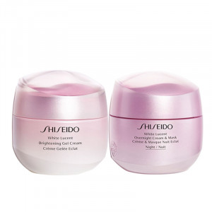 Set White Lucent Shiseido Crema pentru luminozitate + Crema & masca pentru noapte, 2x 75 ml - Img 2