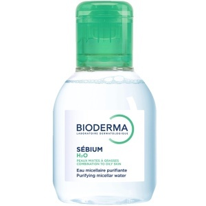 Solutie micelara pentru ten mixt si gras H2O Sebium, 100 ml, Bioderma.