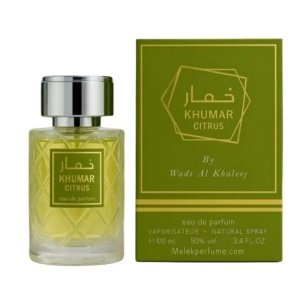 Wadi Al Khaleej Khumar Citrus, Apa de Parfum, Unisex, 100 ml
