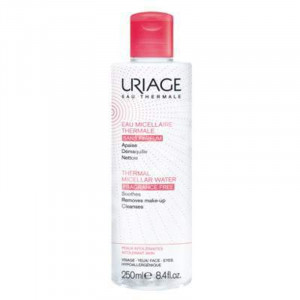 Apa micelara termala pentru ten cu roseata Uriage, 250 ml