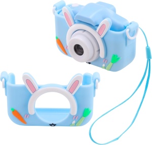 Aparat Foto Digital pentru Copii cu Design Iepuras - Camera Reincarcabila cu Jocuri si Ecran Interactiv - Img 8