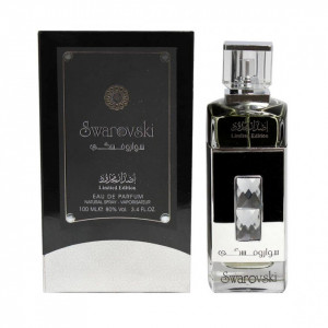 Ard al Zaafaran Swarovski Crystal Black Apa de Parfum, Unisex, 100ml