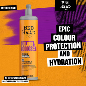 Balsam pentru par vopsit Colour Goddess Blonde Bed Head, 600 ml, Tigi