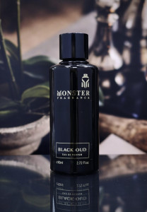 Black Oud Monster Fragrance Paris Corner, Apa de Parfum, Barbati, 80 ml 1