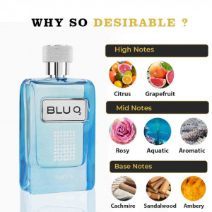 Blu O2, Riiffs, Apa de Parfum, Barbati, 100ml - Img 3