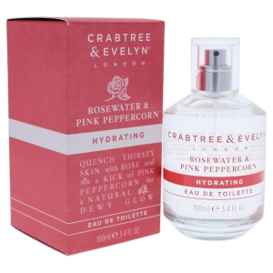 Crabtree & Evelyn Rosewater & Pink Peppercorn, Apa de toaleta, Femei