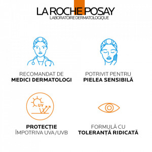 Crema cu actiune anti-imperfectiuni SPF 50+ La Roche Posay ANTHELIOS Oil Correct, 50 ml - Img 6