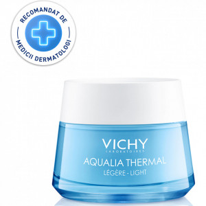 Crema de fata hidratanta pentru ten normal Aqualia Thermal Light, 50 ml, Vichy