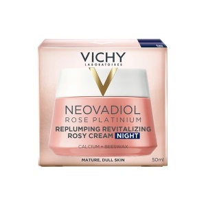 Crema de noapte cu efect de redensificare si revitalizare Neovadiol Rose Platinium, 50 ml, Vichy