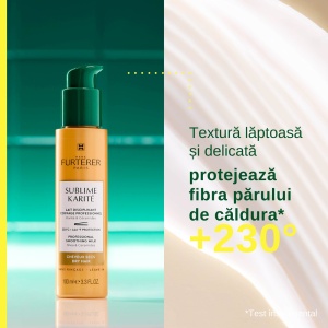 Crema pentru netezirea parului uscat Leave-in Sublime Karite, 100 ml, Rene Furterer