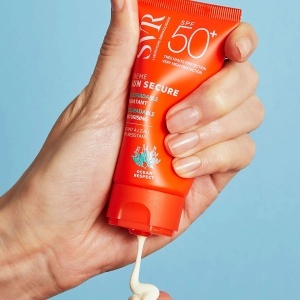 Crema hidratanta de corp cu SPF 50+ Sun Secure, 50 ml, Svr
