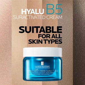 Crema supra-activata cu acid hialuronic si efect antirid Hyalu B5 La Roche-Posay, 50 ml
